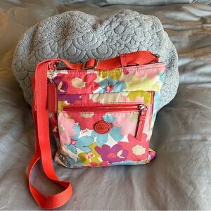 Coach Floral Getaway Nylon Crossbody Bag